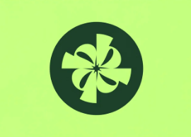 Studio Nari's new logo for a vegan platform is bunched together
