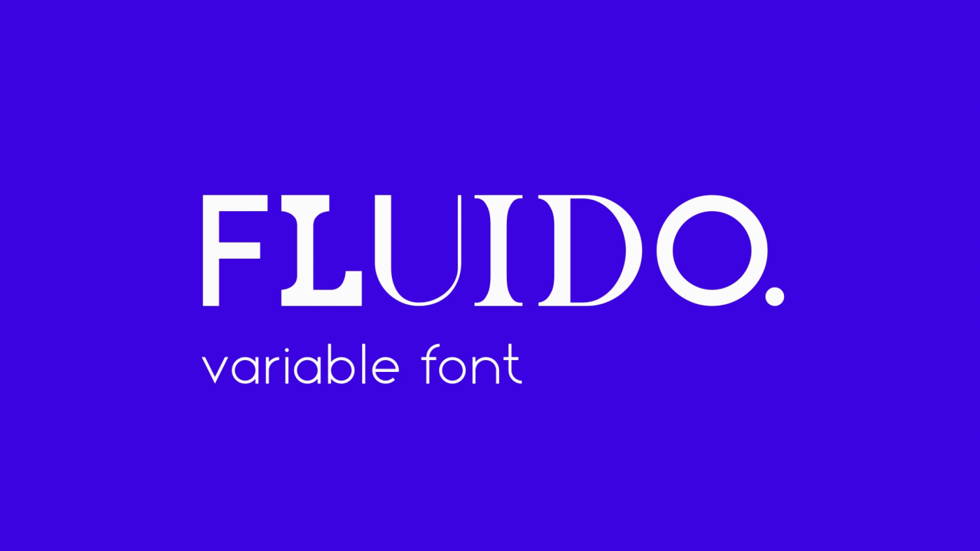 Fluido Variable Font