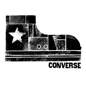 Converse Shoe logo design by logo designer Mikey Burton for your inspiration and for the worlds largest logo competition