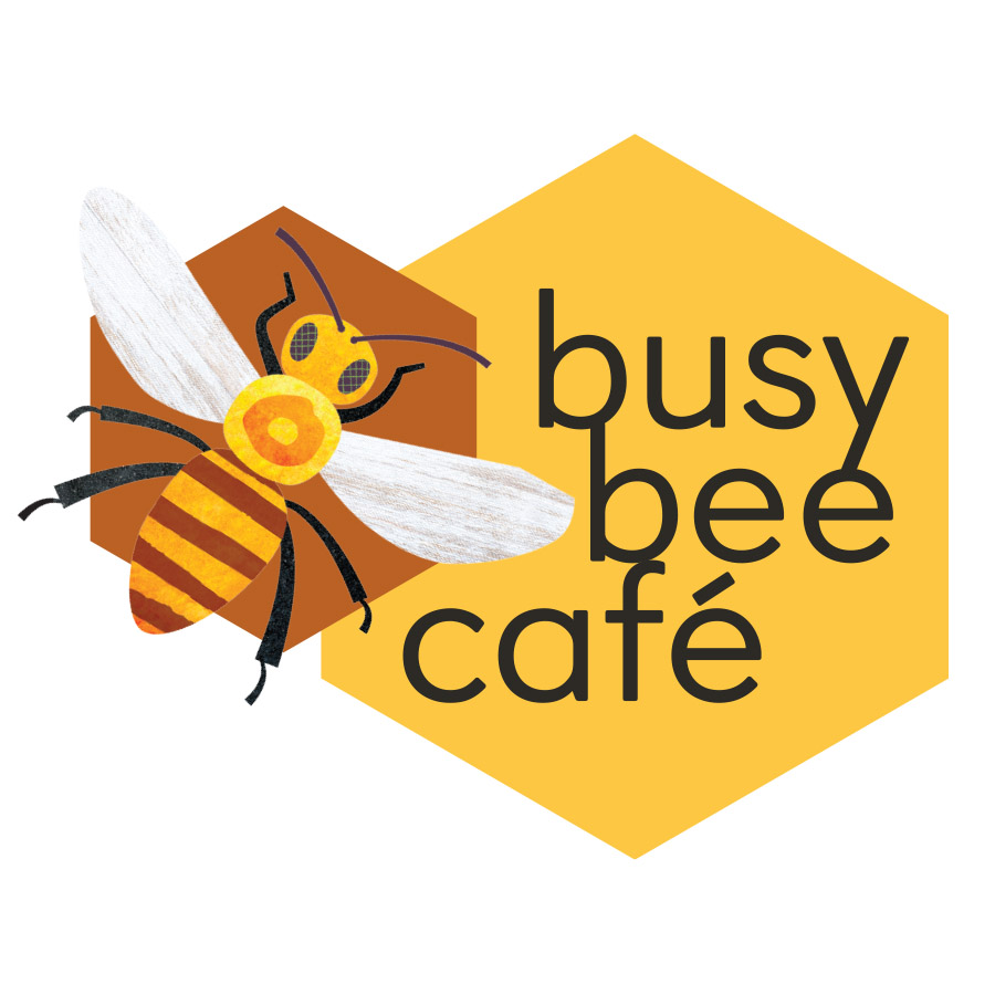 Busy Bee Cafe logo design by logo designer San Diego Zoo for your inspiration and for the worlds largest logo competition
