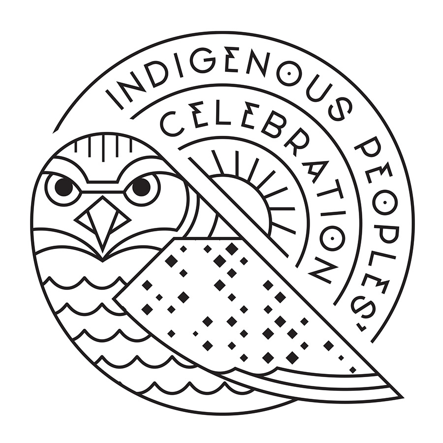 Indigenous Peoples' Celebration- Outline logo design by logo designer San Diego Zoo for your inspiration and for the worlds largest logo competition