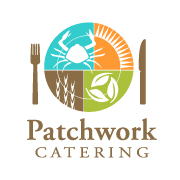 Patchwork Catering logo design by logo designer RetroMetro Designs for your inspiration and for the worlds largest logo competition