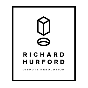 Richard Hurford Dispute Resolution logo design by logo designer J Fletcher Design for your inspiration and for the worlds largest logo competition