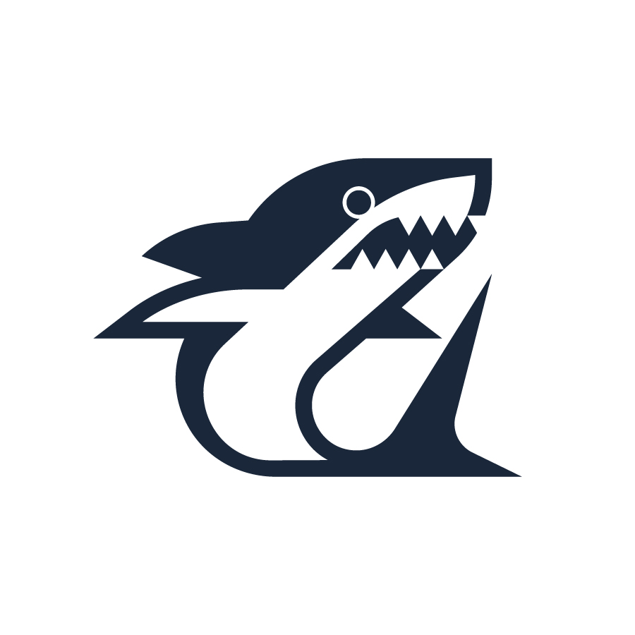 Shark logo design by logo designer J Fletcher Design for your inspiration and for the worlds largest logo competition