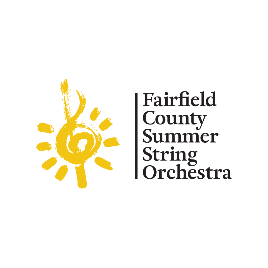 Fairfield County Summer String Orchestra logo design by logo designer Paul Wronski Graphic Design, LLC for your inspiration and for the worlds largest logo competition
