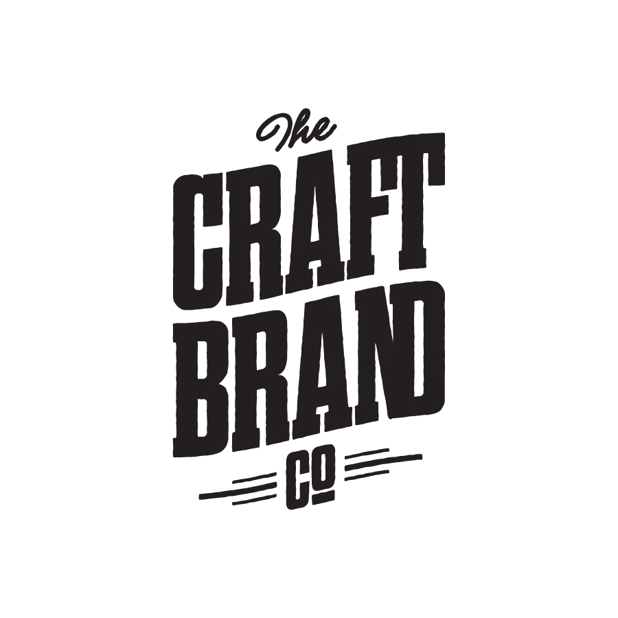 The Craft Brand Co. logo design by logo designer Crusoe Design Co. for your inspiration and for the worlds largest logo competition
