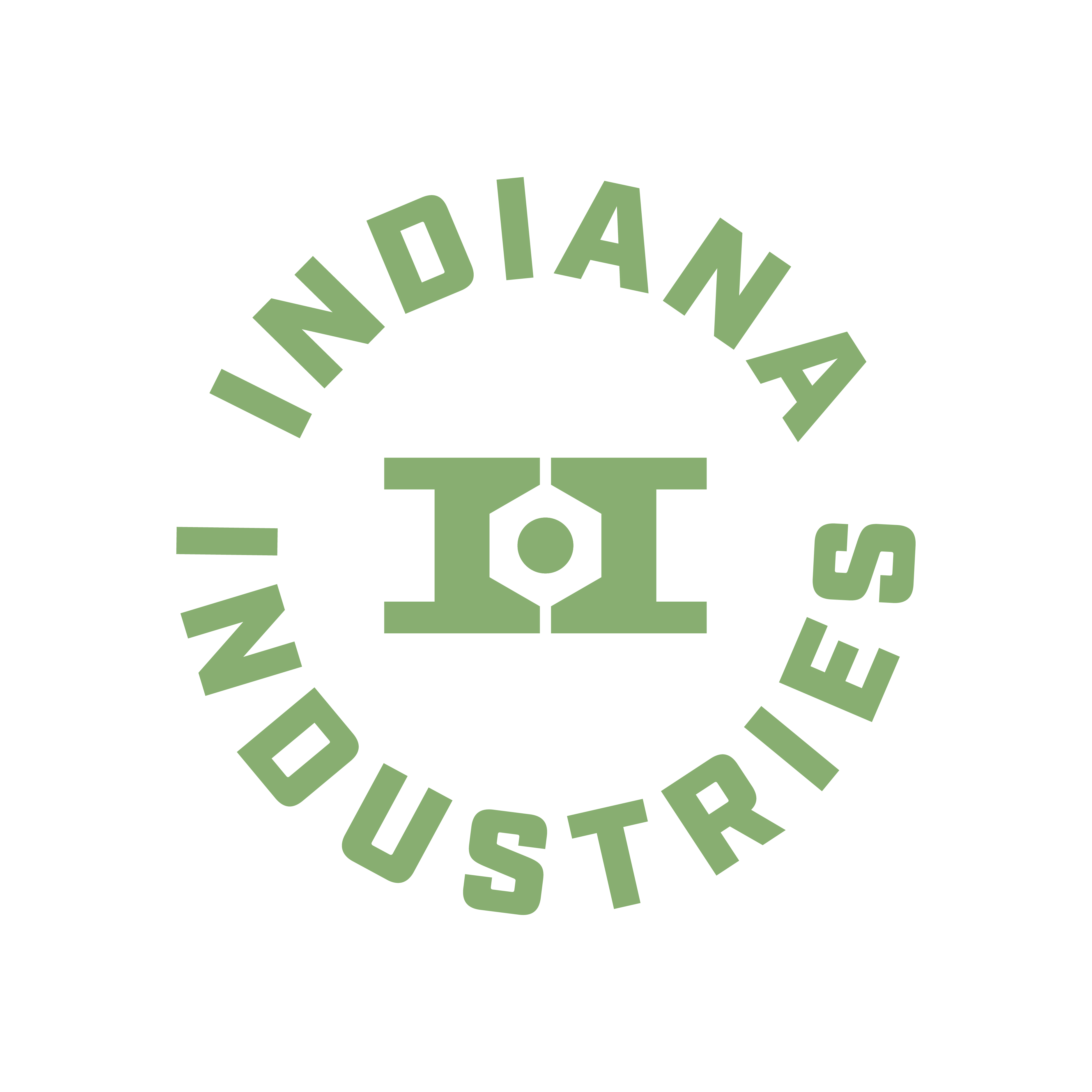 Indiana Industries logo design by logo designer Abby Ryan Design for your inspiration and for the worlds largest logo competition