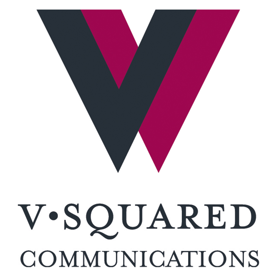 V Squared Communications  logo design by logo designer Studio Hill Design for your inspiration and for the worlds largest logo competition