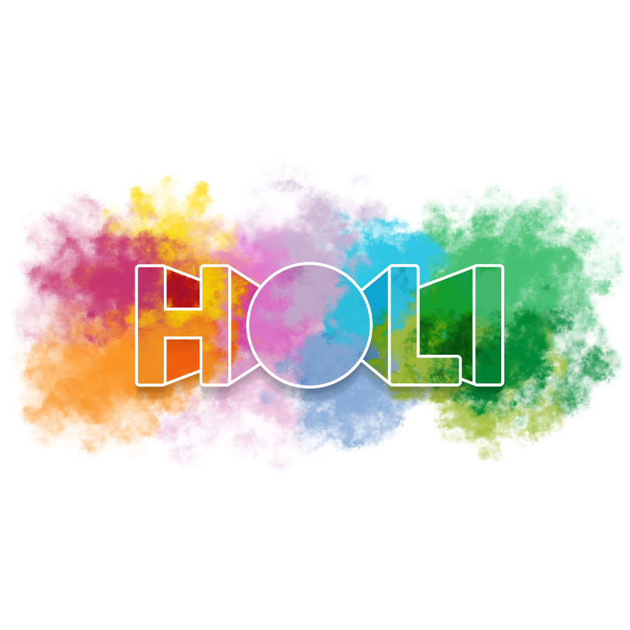 Holi logo design by logo designer Rebel Form for your inspiration and for the worlds largest logo competition