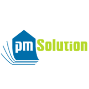 pmSolution logo design by logo designer What Design, Inc. for your inspiration and for the worlds largest logo competition