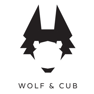 Wolf & Cub logo design by logo designer Varick Rosete Studio for your inspiration and for the worlds largest logo competition
