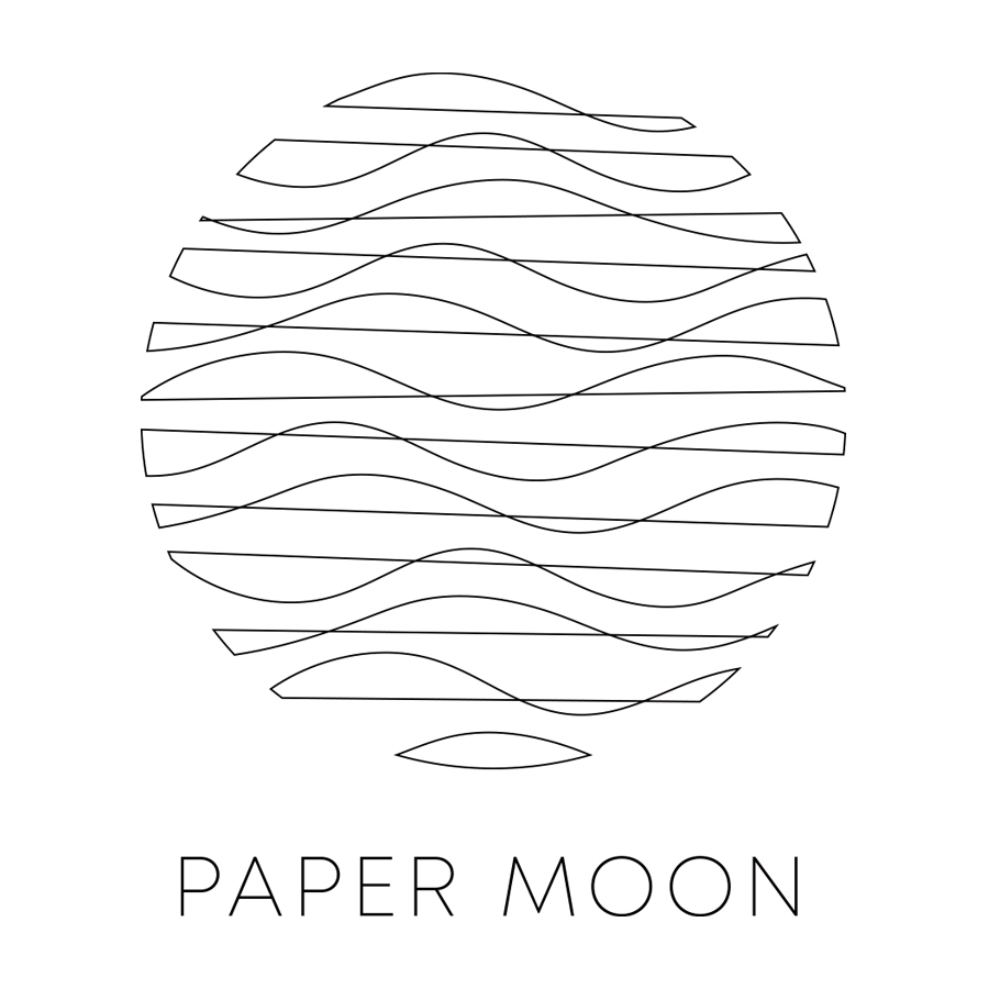 Paper Moon logo design by logo designer Varick Rosete Studio for your inspiration and for the worlds largest logo competition