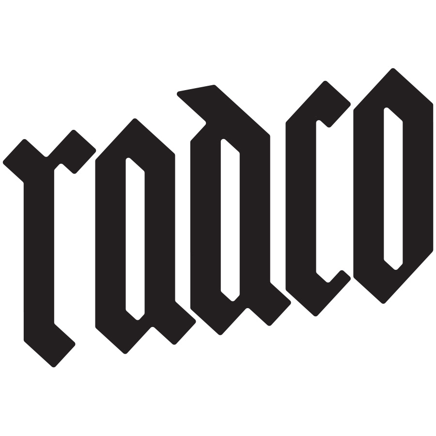RADCO+Blackletter logo design by logo designer Rogue+Ant+Design for your inspiration and for the worlds largest logo competition