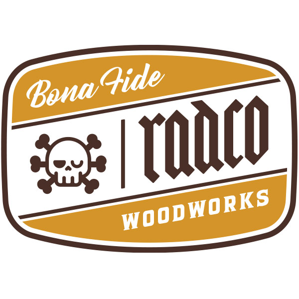 RADCO+Woodworks logo design by logo designer Rogue+Ant+Design for your inspiration and for the worlds largest logo competition