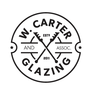 w. carter & assoc. glazing logo design by logo designer dee duncan for your inspiration and for the worlds largest logo competition