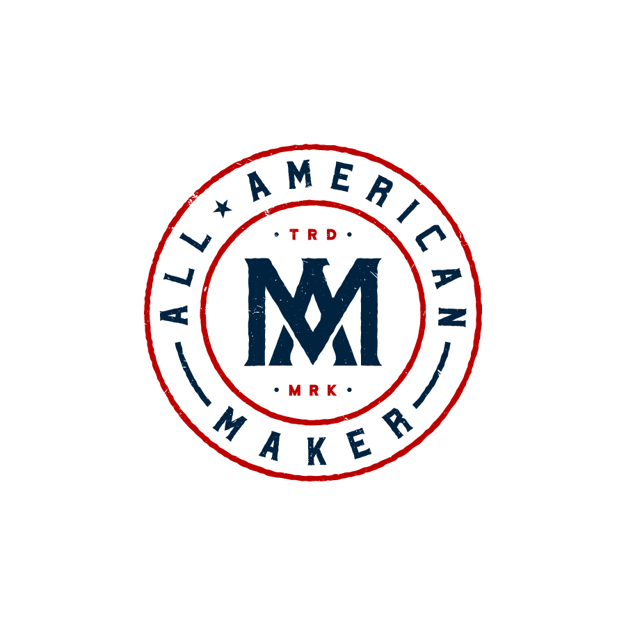 All-American Maker logo design by logo designer Stronghold Studio for your inspiration and for the worlds largest logo competition