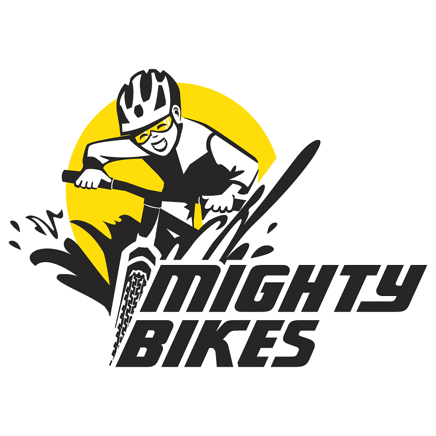 Mighty_Bikes_1 logo design by logo designer Mad Dog Graphx for your inspiration and for the worlds largest logo competition