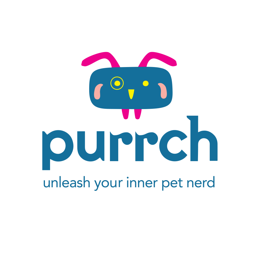 Purrch logo design by logo designer Lynn Rawden Design for your inspiration and for the worlds largest logo competition
