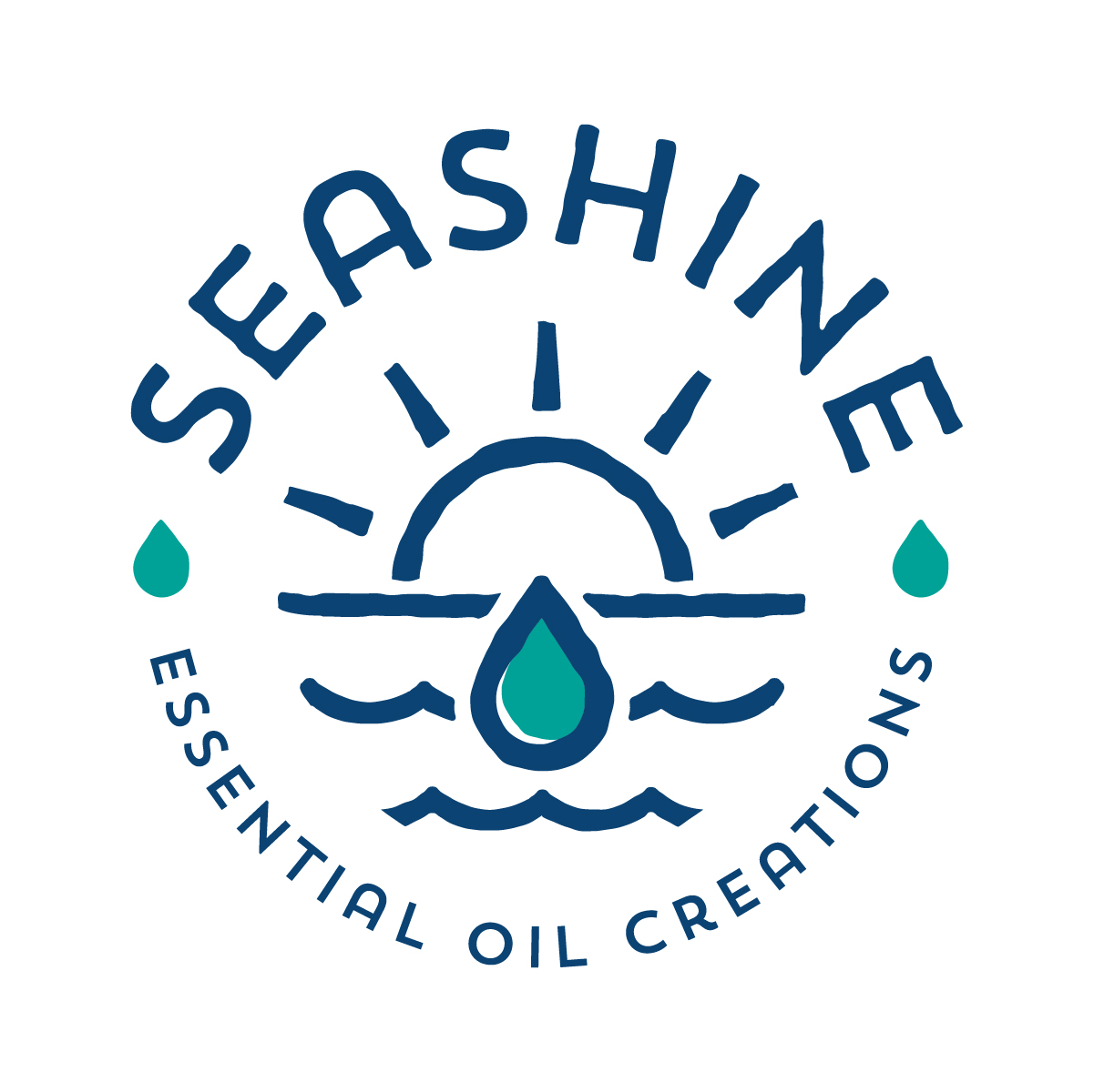 Seashine Essential Oil Creations logo design by logo designer Chad Ehlinger for your inspiration and for the worlds largest logo competition