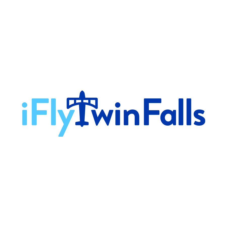 iFlyTwinFalls logo design by logo designer BrandCraft  for your inspiration and for the worlds largest logo competition