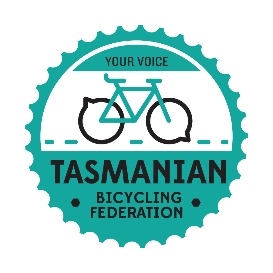 Tasmanian Bicycle Federation logo design by logo designer created by South for your inspiration and for the worlds largest logo competition