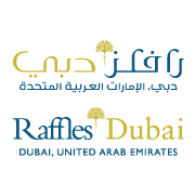 Raffles Dubai Arabic logo design by logo designer Wissam Shawkat Design for your inspiration and for the worlds largest logo competition