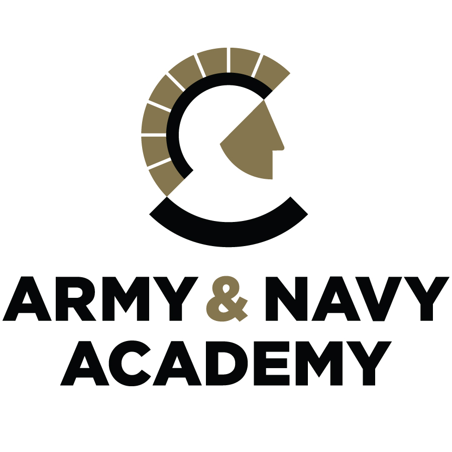 Army_Navy_Academy logo design by logo designer Mission Minded for your inspiration and for the worlds largest logo competition