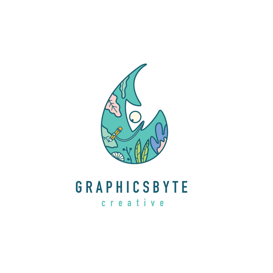 Graphicsbyte Creative logo design by logo designer Graphicsbyte for your inspiration and for the worlds largest logo competition
