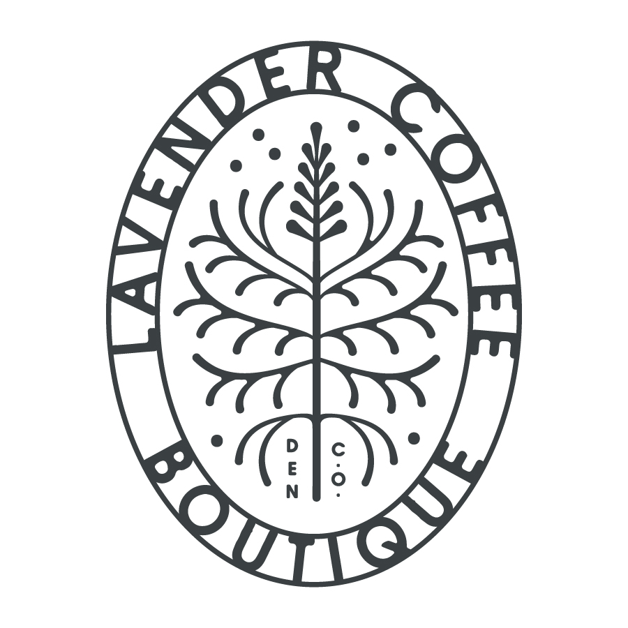 Lavender Coffee Boutique logo design by logo designer Atlas Branding for your inspiration and for the worlds largest logo competition