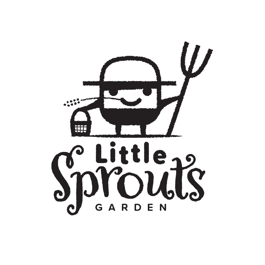 Little Sprouts Garden logo design by logo designer Odney for your inspiration and for the worlds largest logo competition