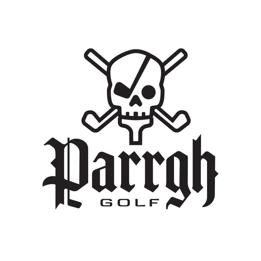 Parrgh Golf_Skull cross logo design by logo designer Odney for your inspiration and for the worlds largest logo competition