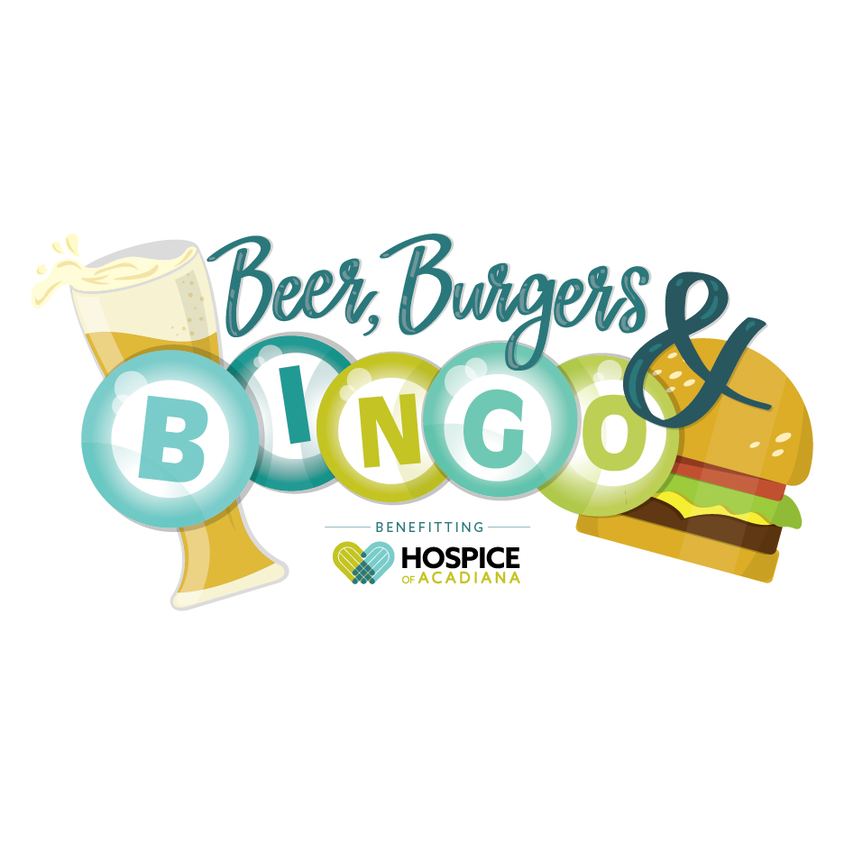 Beer, Burgers, & Bingo  logo design by logo designer Right Angle for your inspiration and for the worlds largest logo competition