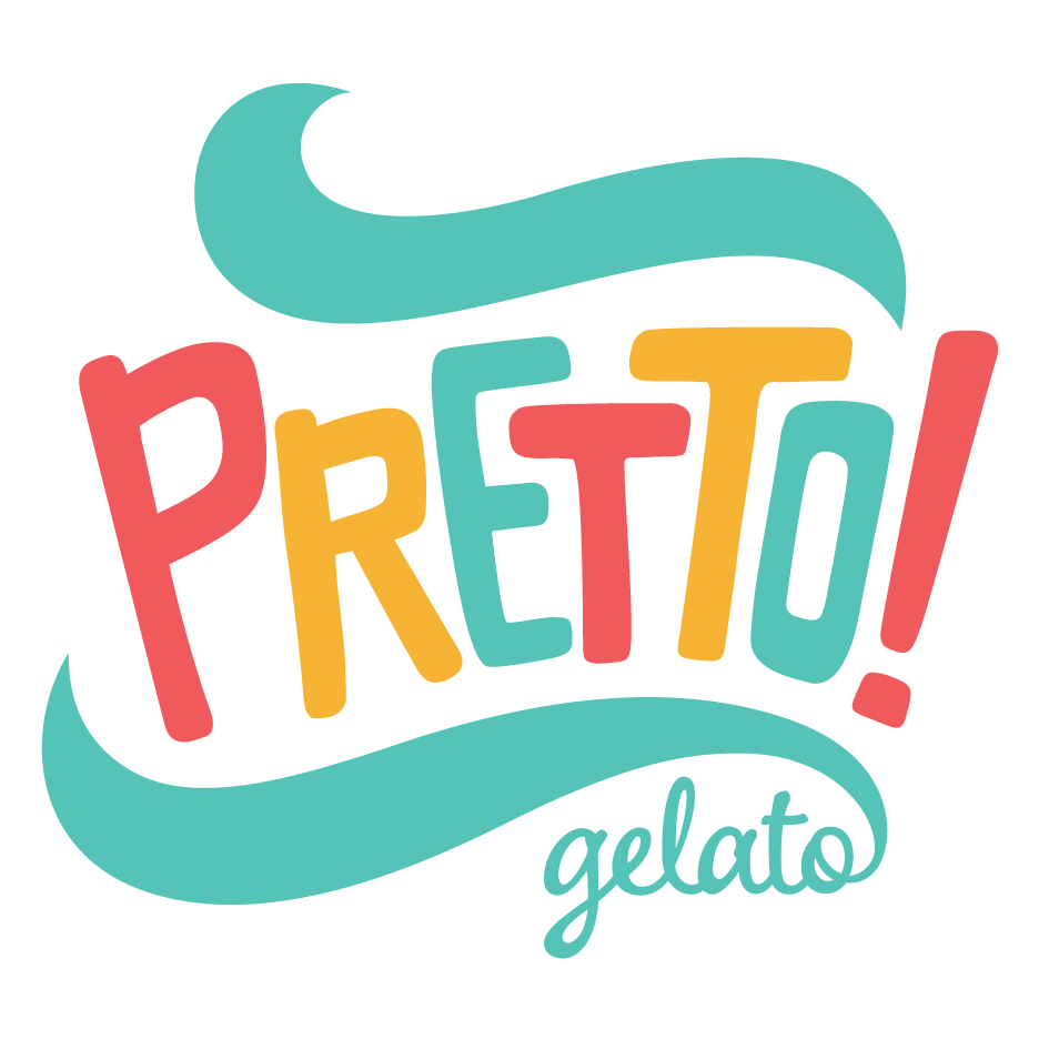 Pretto Gelato logo design by logo designer Right Angle for your inspiration and for the worlds largest logo competition