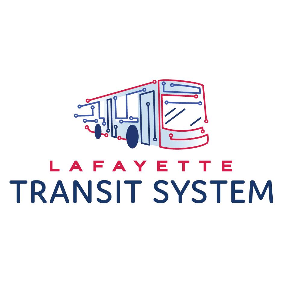 Lafayette Transit System logo design by logo designer Right Angle for your inspiration and for the worlds largest logo competition