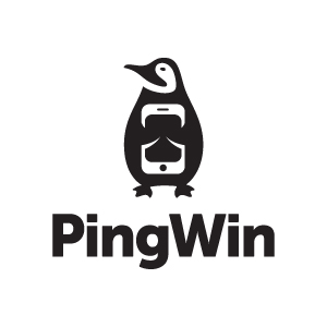 PingWin logo design by logo designer TortugaStudios for your inspiration and for the worlds largest logo competition