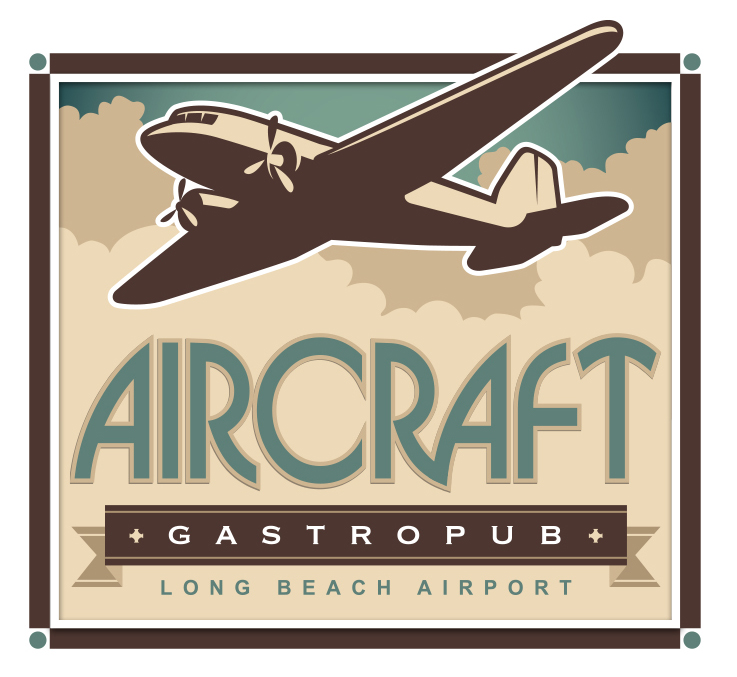 AirCraft Gastropub logo logo design by logo designer Bill Aitchison for your inspiration and for the worlds largest logo competition