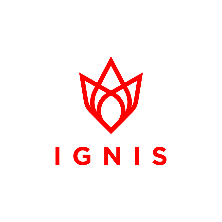 Ignis logo design by logo designer Akhmatov Studio for your inspiration and for the worlds largest logo competition