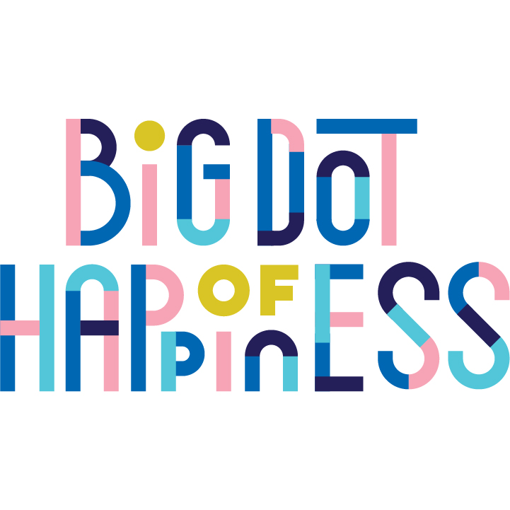 Big Dot of Happiness logo design by logo designer 36creative for your inspiration and for the worlds largest logo competition