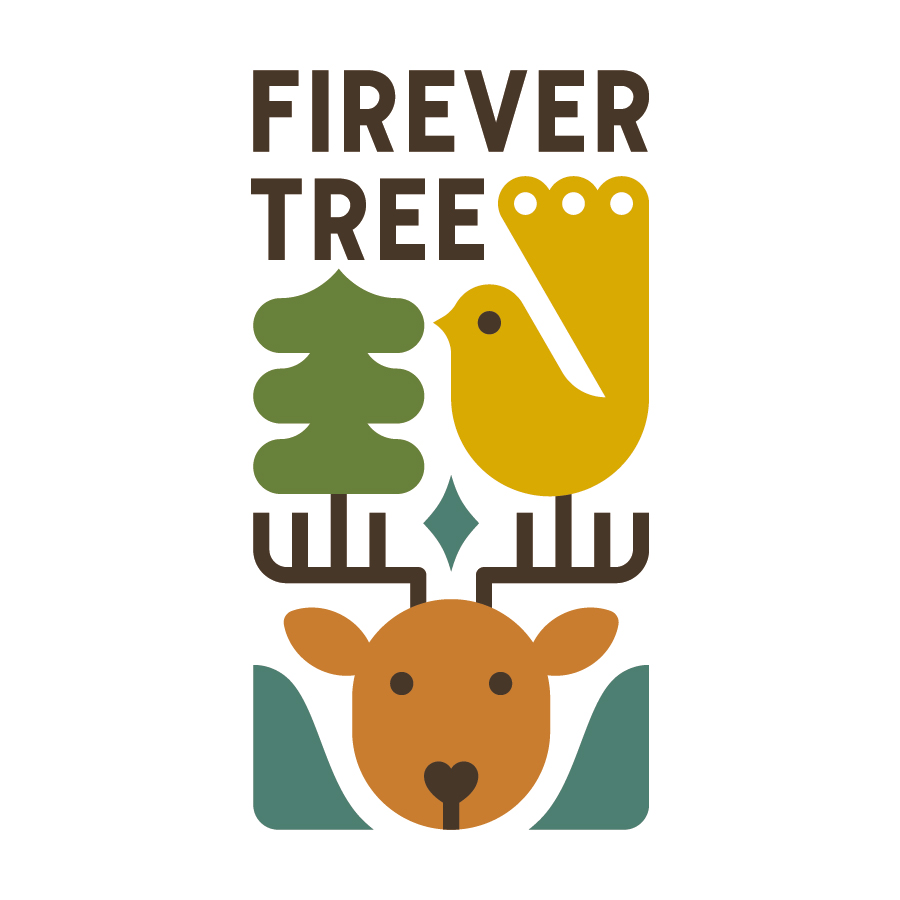 Firever Tree logo design by logo designer Nikita Lebedev for your inspiration and for the worlds largest logo competition