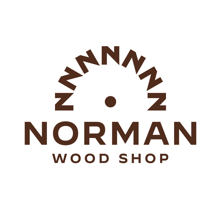 Norman Wood Shop logo design by logo designer Nikita Lebedev for your inspiration and for the worlds largest logo competition