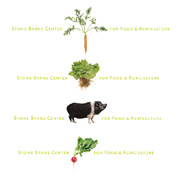 The Stone Barns Center for Food & Agriculture Four-Part Logo Series logo design by logo designer Alexander Isley Inc. for your inspiration and for the worlds largest logo competition