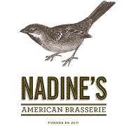 Nadine's American Brasserie logo design by logo designer Shay Isdale Design for your inspiration and for the worlds largest logo competition