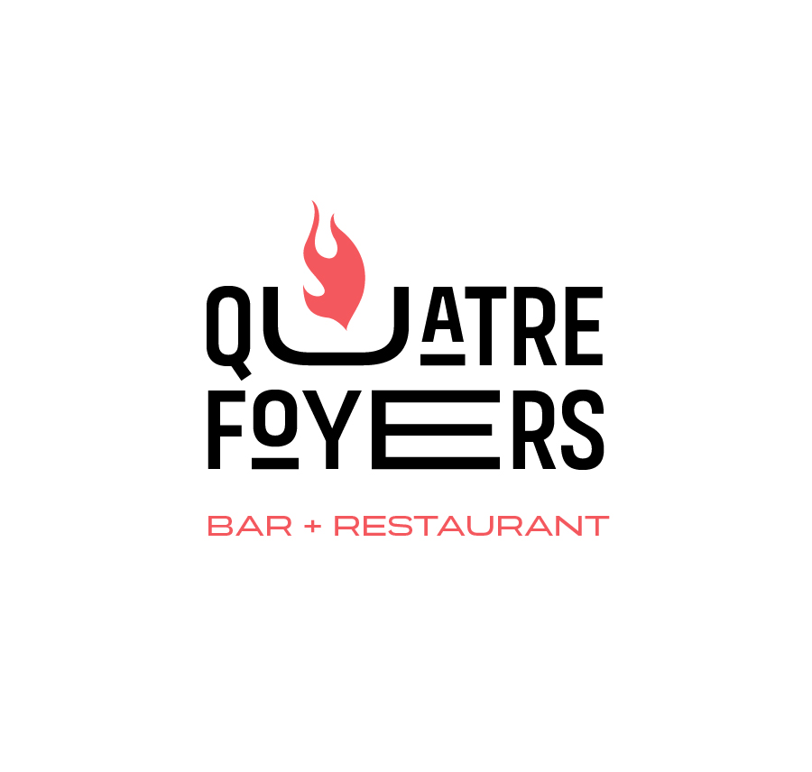 Quatre-Foyers logo design by logo designer Quiskal for your inspiration and for the worlds largest logo competition