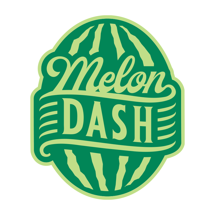 Melon Dash 5K/10K logo design by logo designer Purrsnickitty Design for your inspiration and for the worlds largest logo competition