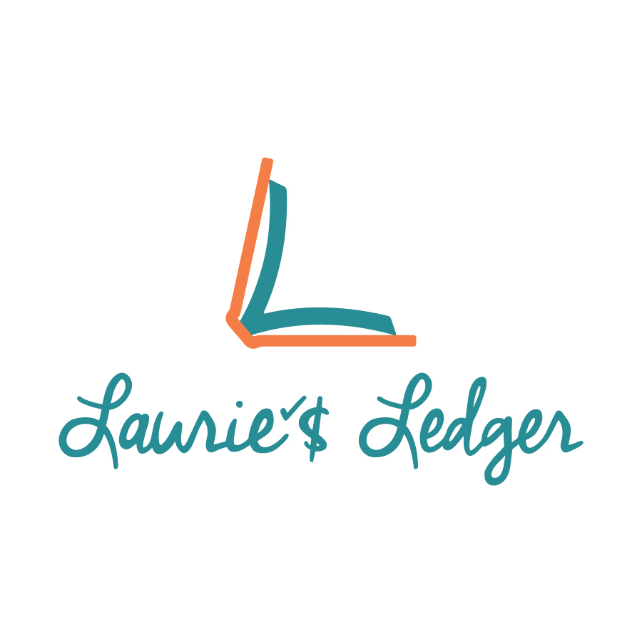 Laurie%27s+Ledger logo design by logo designer Purrsnickitty+Design for your inspiration and for the worlds largest logo competition