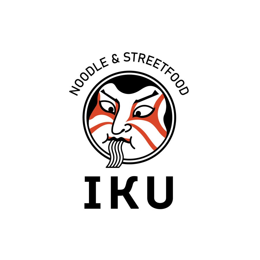 iku noodle logo design by logo designer mmplus creative for your inspiration and for the worlds largest logo competition