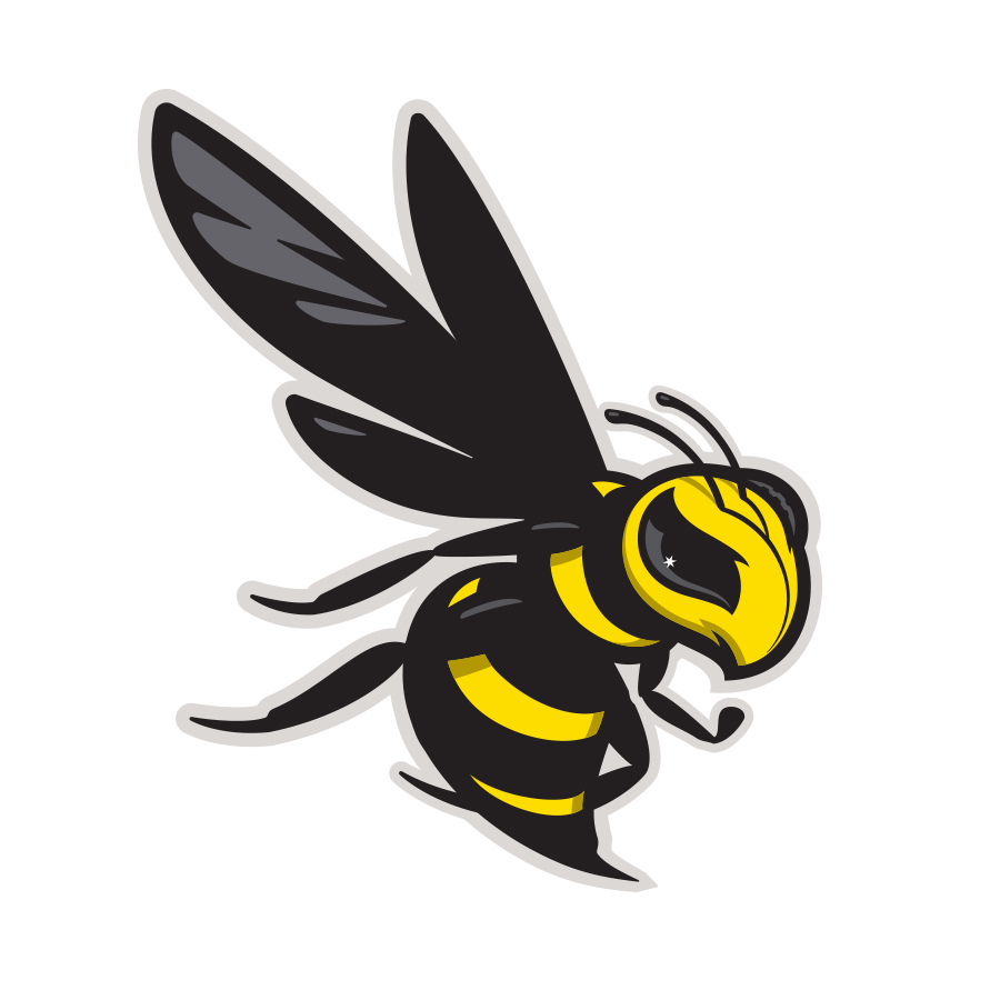 Hornet Mascot logo design by logo designer Fournir for your inspiration and for the worlds largest logo competition