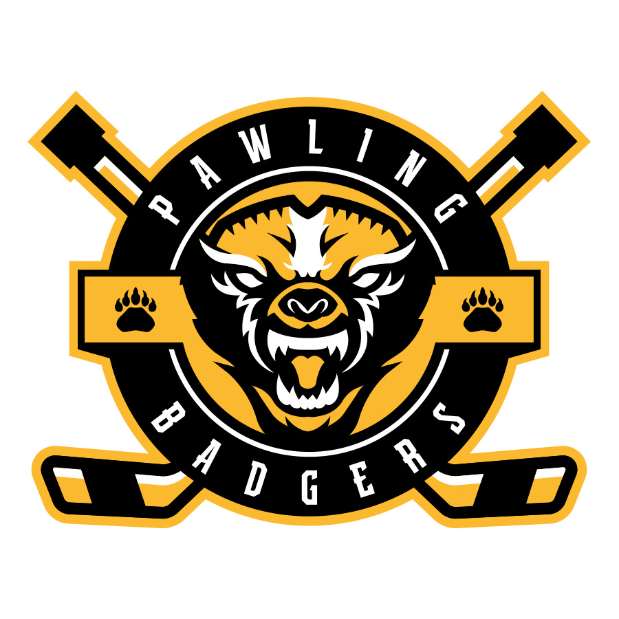 Pawling Badgers logo design by logo designer Walk Design for your inspiration and for the worlds largest logo competition