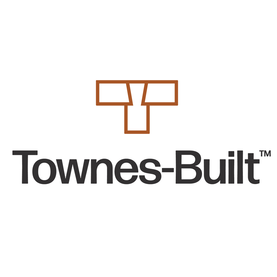 Townes-Built Custom Homes logo design by logo designer Clark & Co. for your inspiration and for the worlds largest logo competition