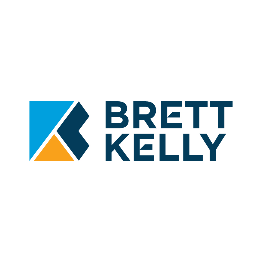 Brett Kelly, Personal Brand logo design by logo designer Kneadle, Inc. for your inspiration and for the worlds largest logo competition